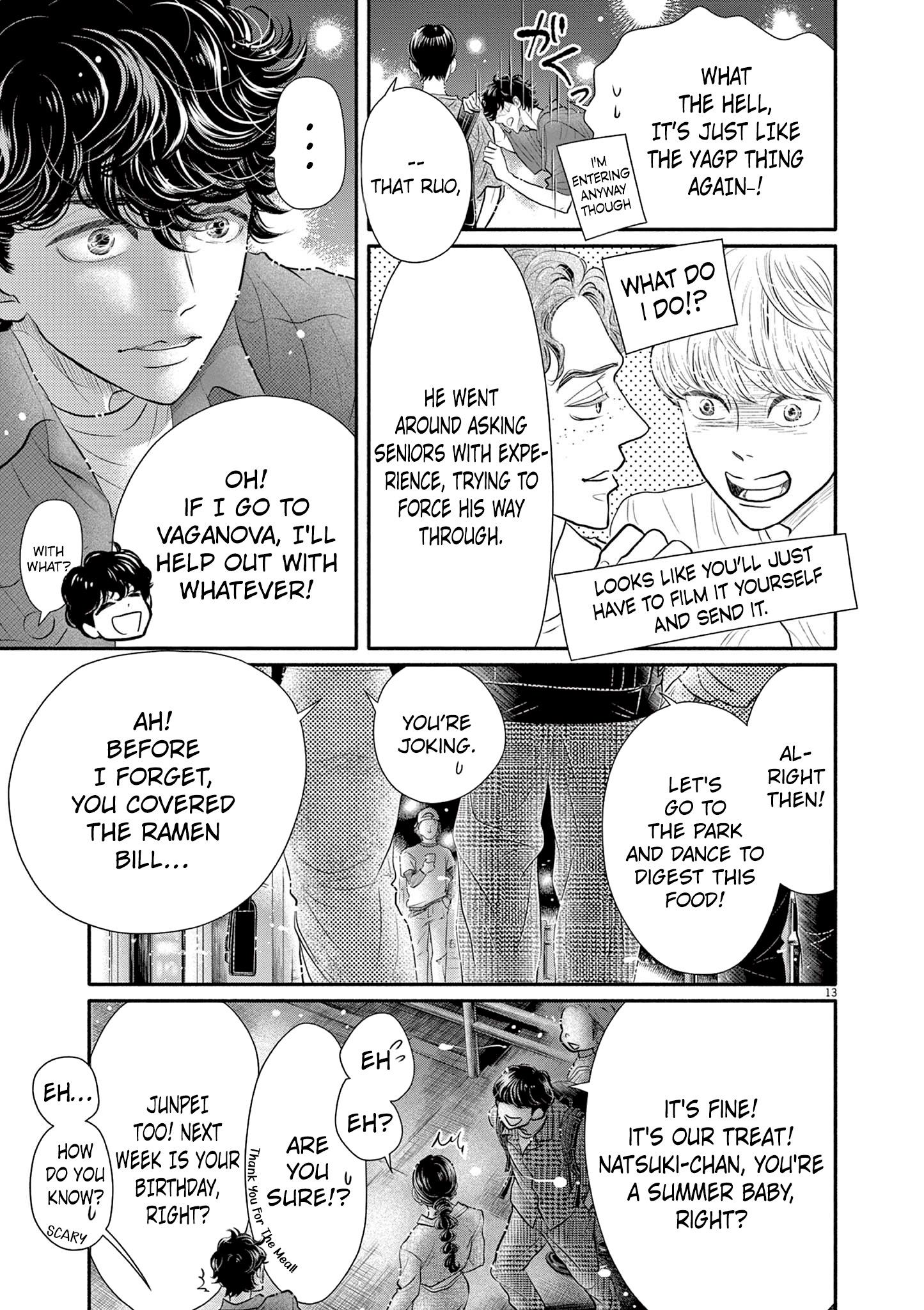 Dance Dance Danseur Chapter 215 page 13 - 