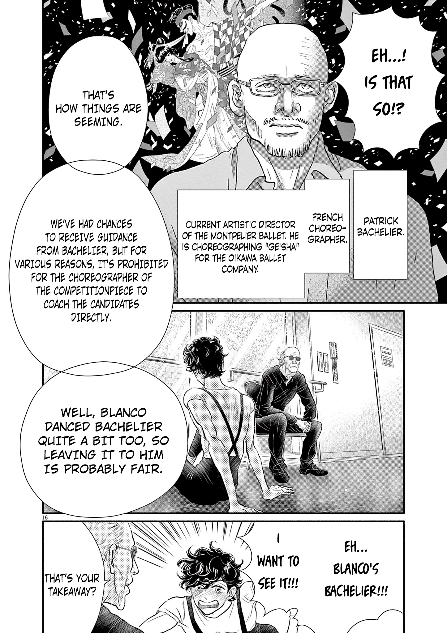Dance Dance Danseur Chapter 215 page 16 - 