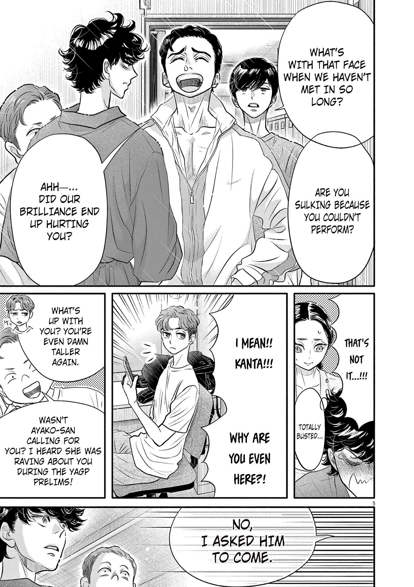 Dance Dance Danseur Chapter 215 page 5 - 