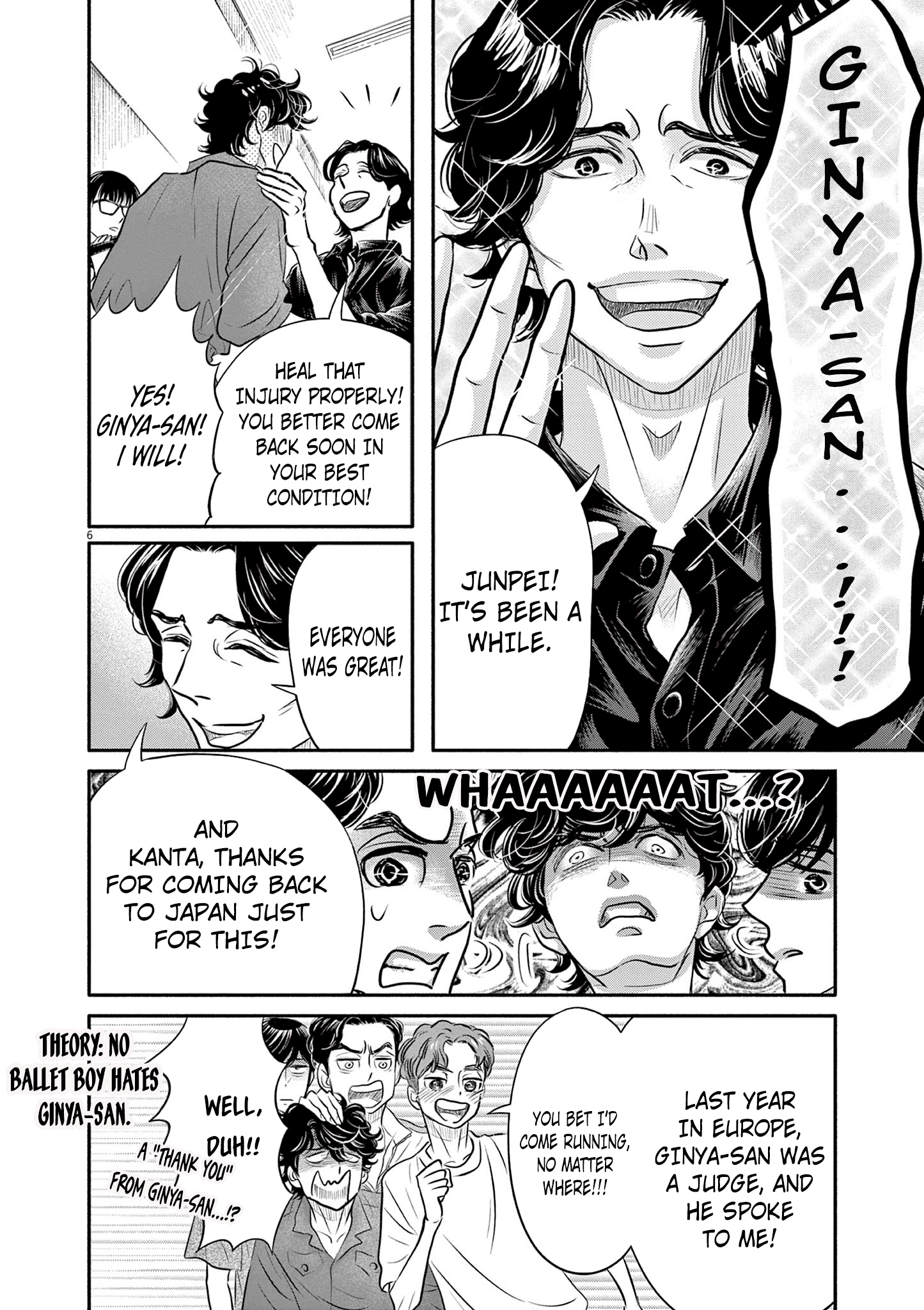 Dance Dance Danseur Chapter 215 page 6 - 