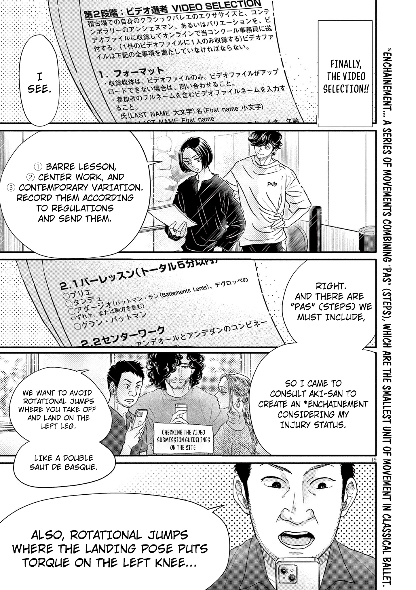 Dance Dance Danseur Chapter 216 page 22 - 