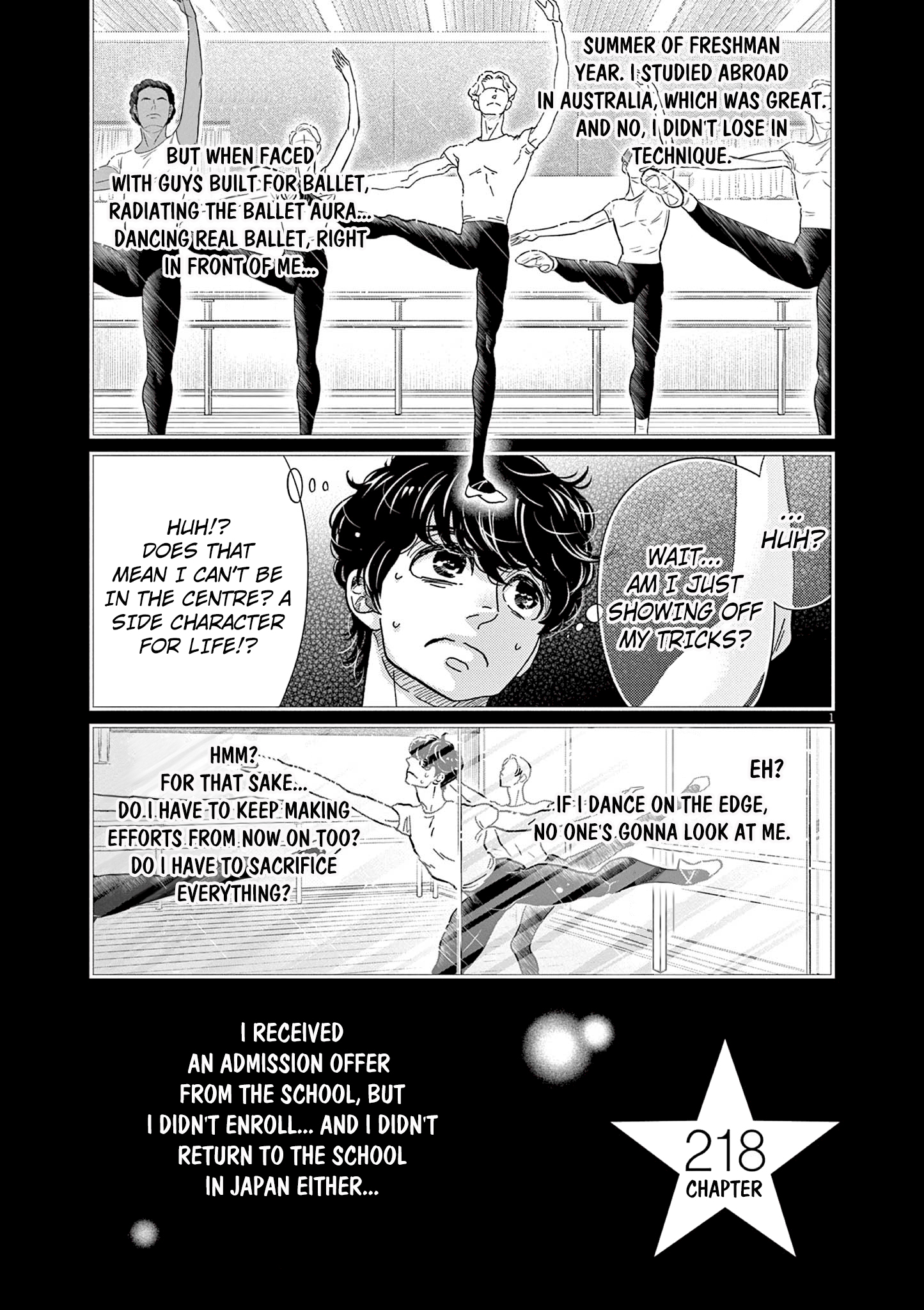 Dance Dance Danseur Chapter 218 page 2 - 