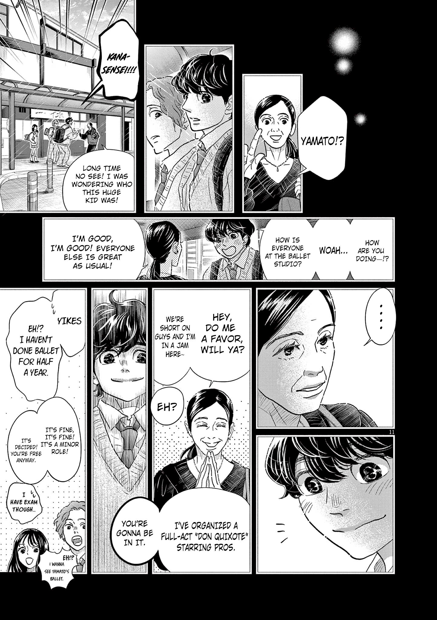 Dance Dance Danseur Chapter 218 page 11 - 