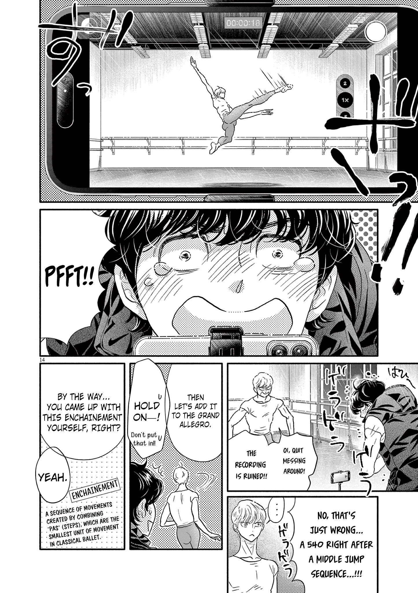 Dance Dance Danseur Chapter 218 page 14 - 