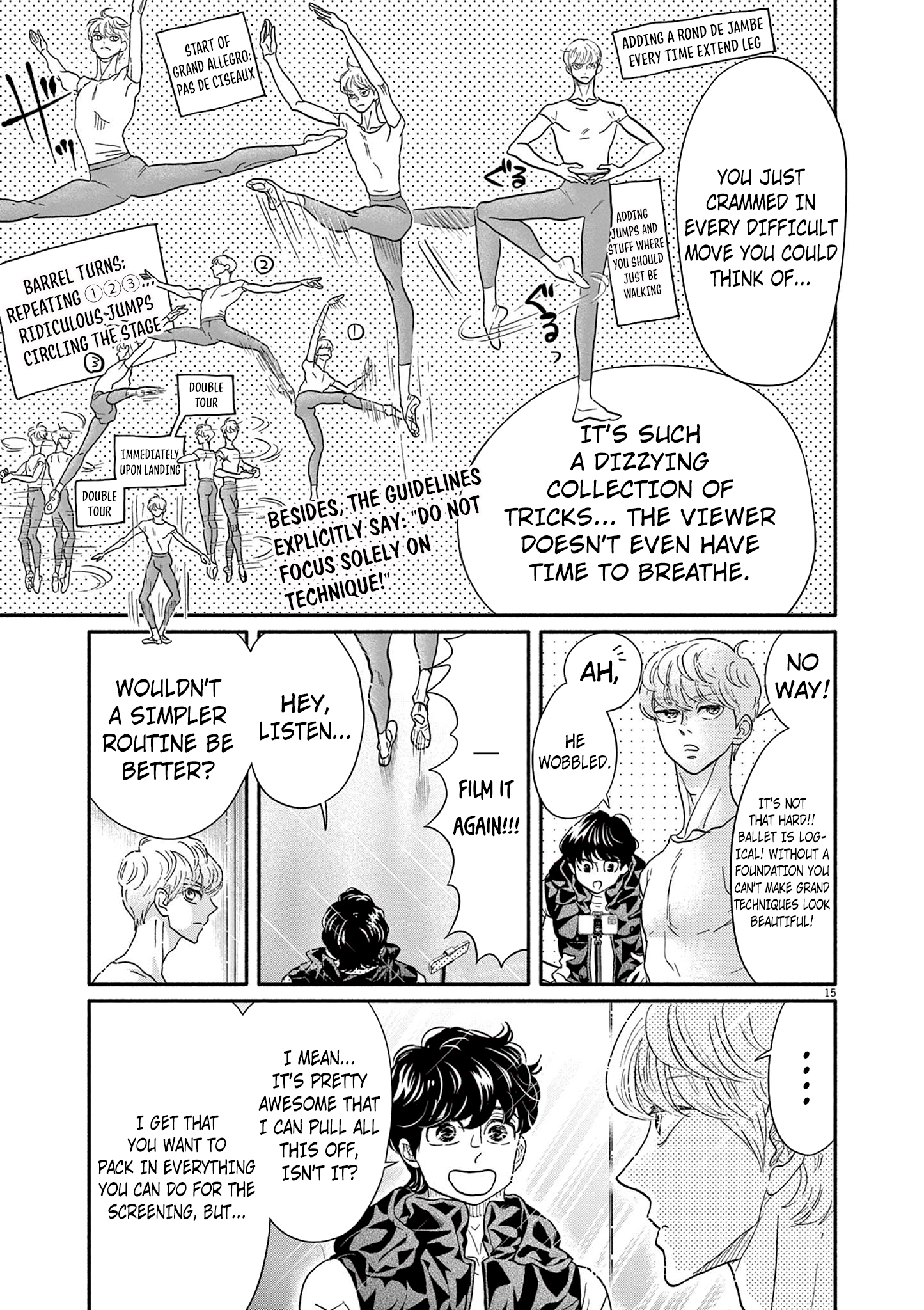 Dance Dance Danseur Chapter 218 page 15 - 