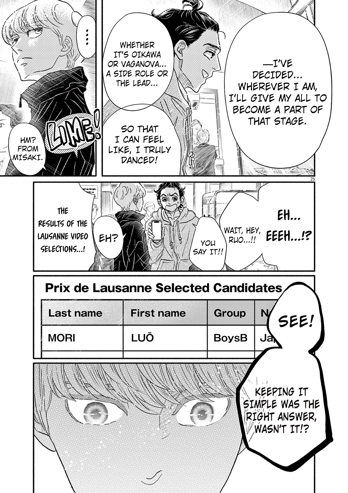 Dance Dance Danseur Chapter 218 page 24 - 
