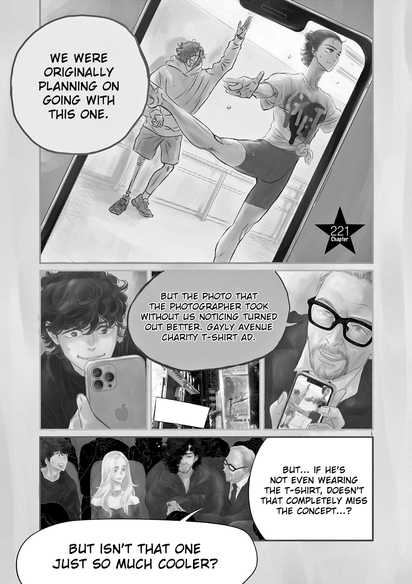 Dance Dance Danseur Chapter 221 page 2 - 