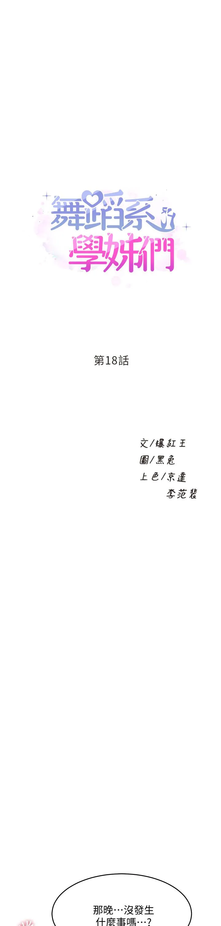 Dance Department’s Female Sunbaes Raw Chapter 18 page 1 - 