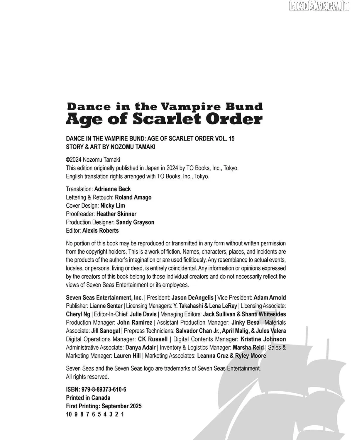 Dance in the Vampire Bund A.S.O. Chapter 67 page 108 - 