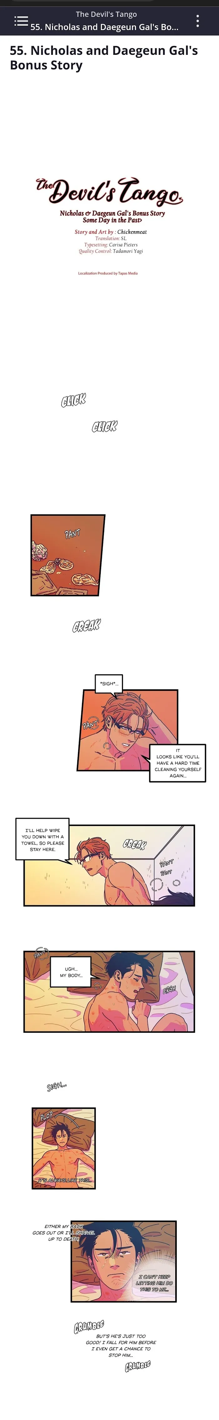 Dancing With The Devil Chapter 0.55 page 2 - 