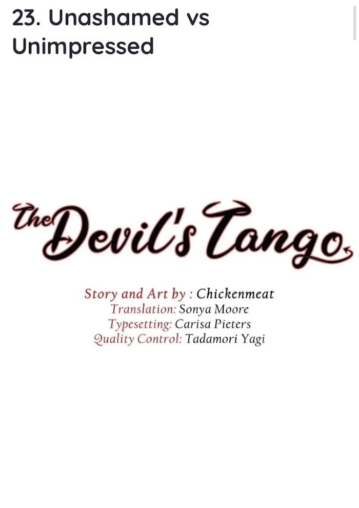Dancing With The Devil Chapter 23 page 1 - 