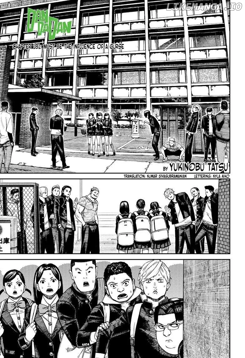 Dandadan  Manga Chapter 181 page 1 - 