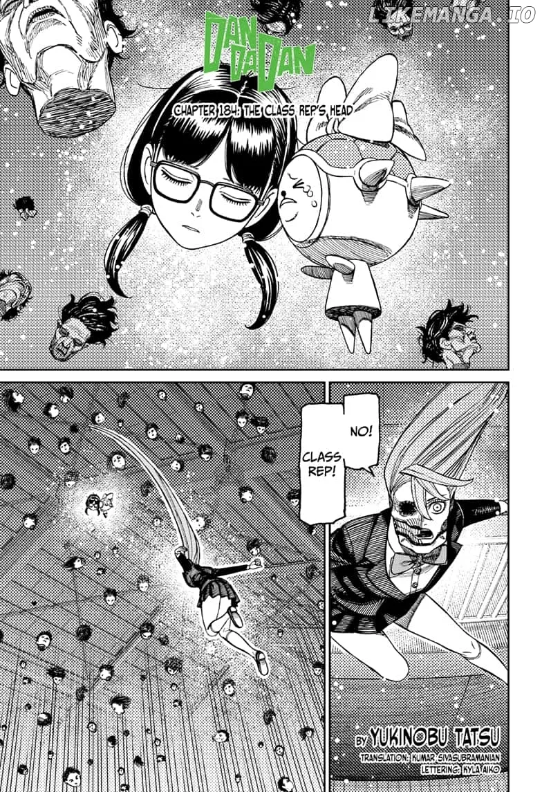 Dandadan  Manga Chapter 184 page 1 - 