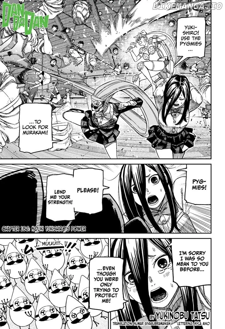 Dandadan  Manga Chapter 186 page 1 - 