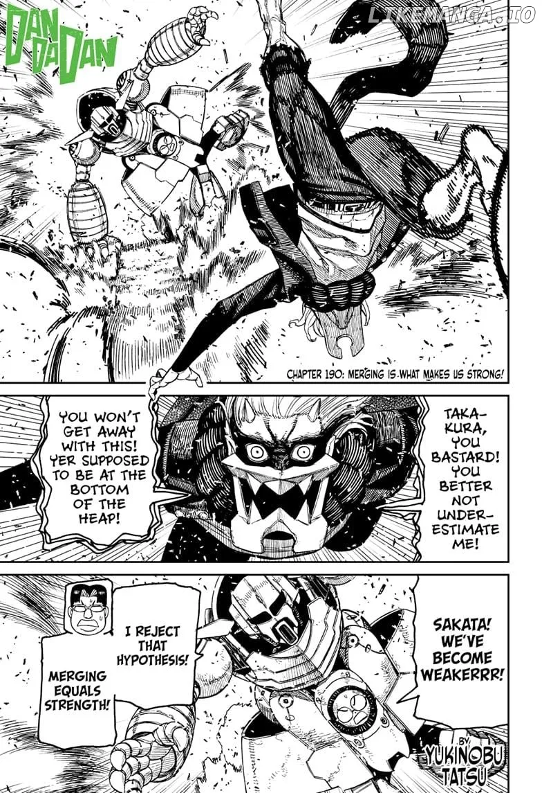 Dandadan  Manga Chapter 190 page 1 - 