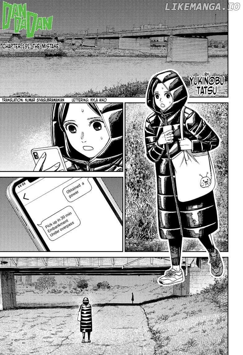 Dandadan  Manga Chapter 191 page 1 - 