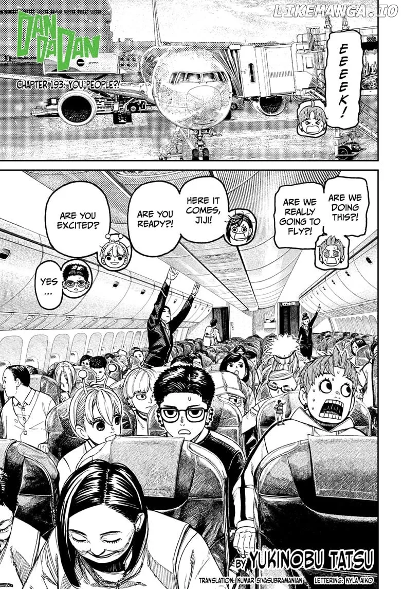 Dandadan  Manga Chapter 193 page 1 - 