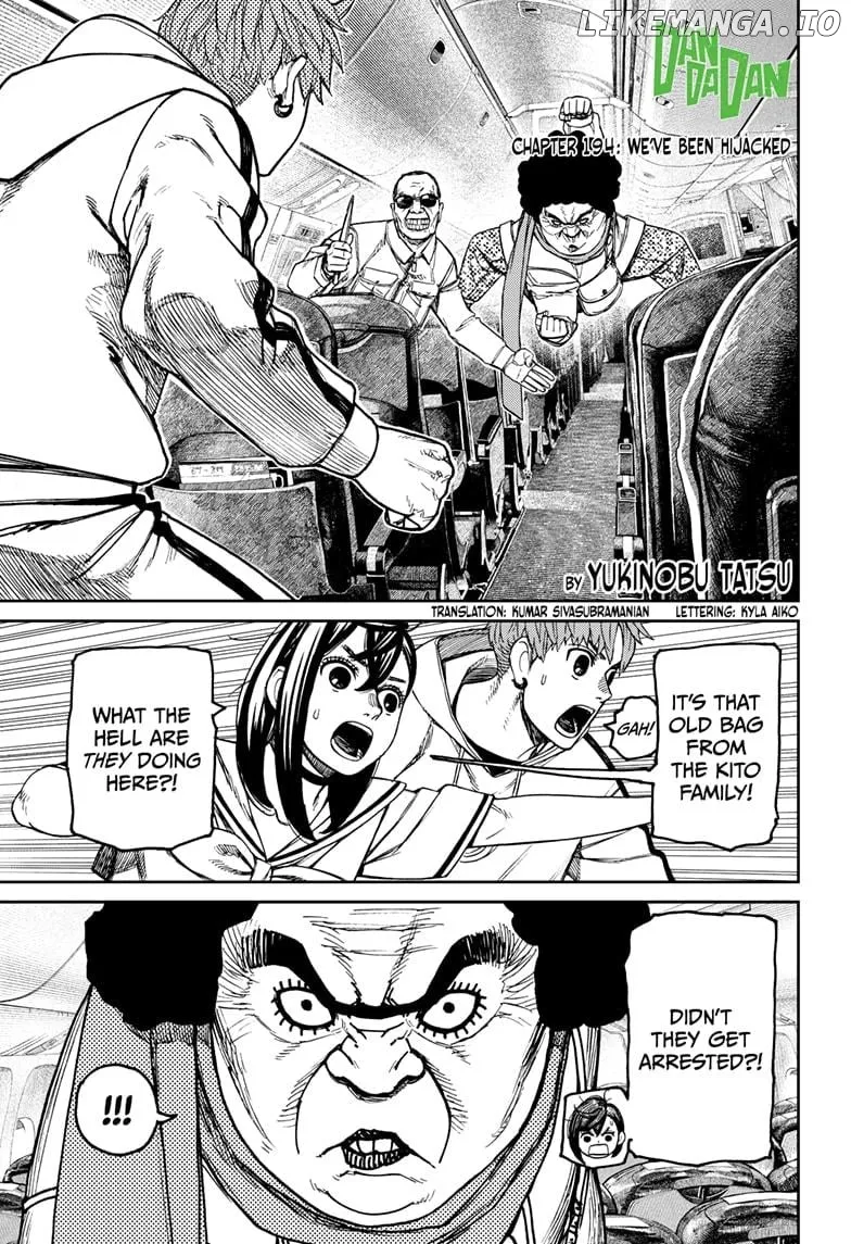 Dandadan  Manga Chapter 194 page 1 - 