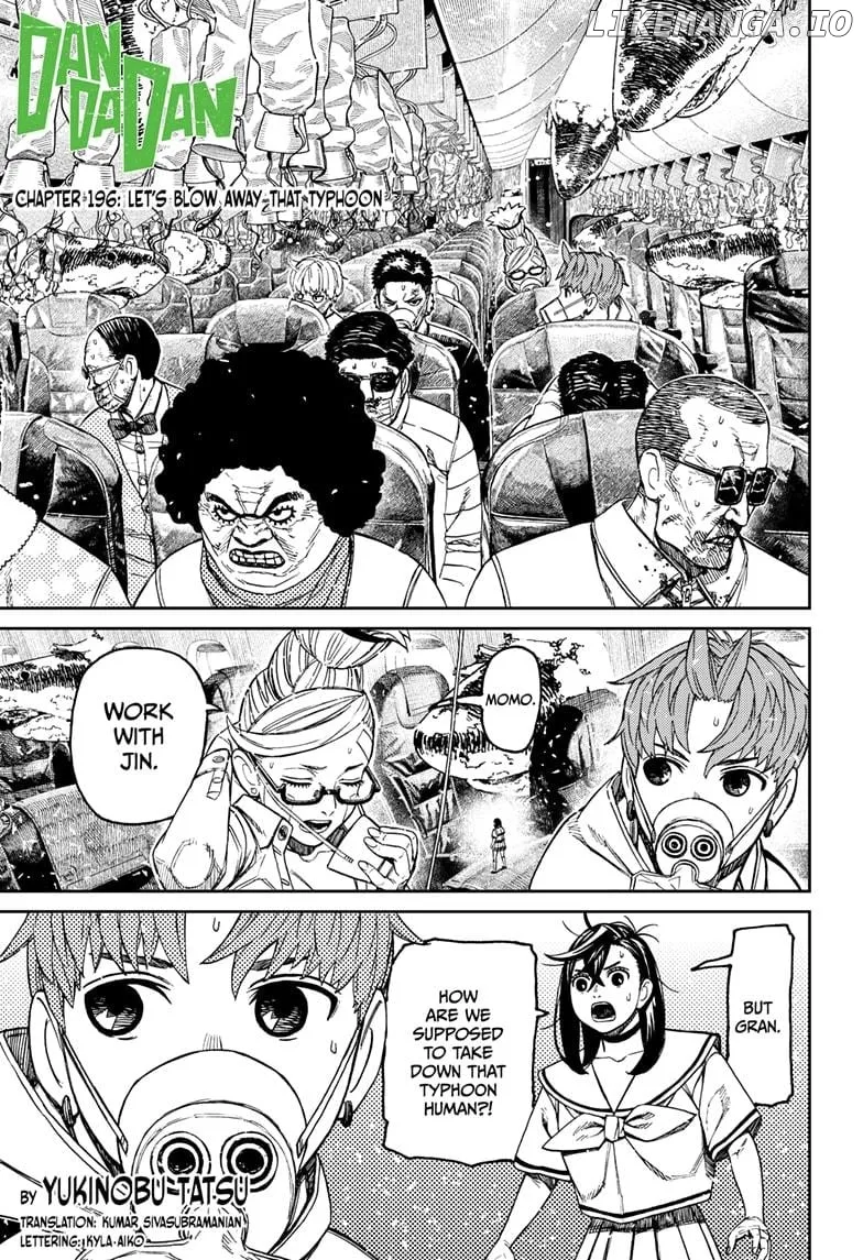 Dandadan  Manga Chapter 196 page 1 - 
