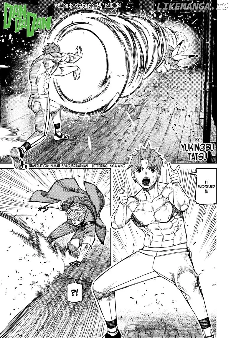 Dandadan  Manga Chapter 205 page 1 - 