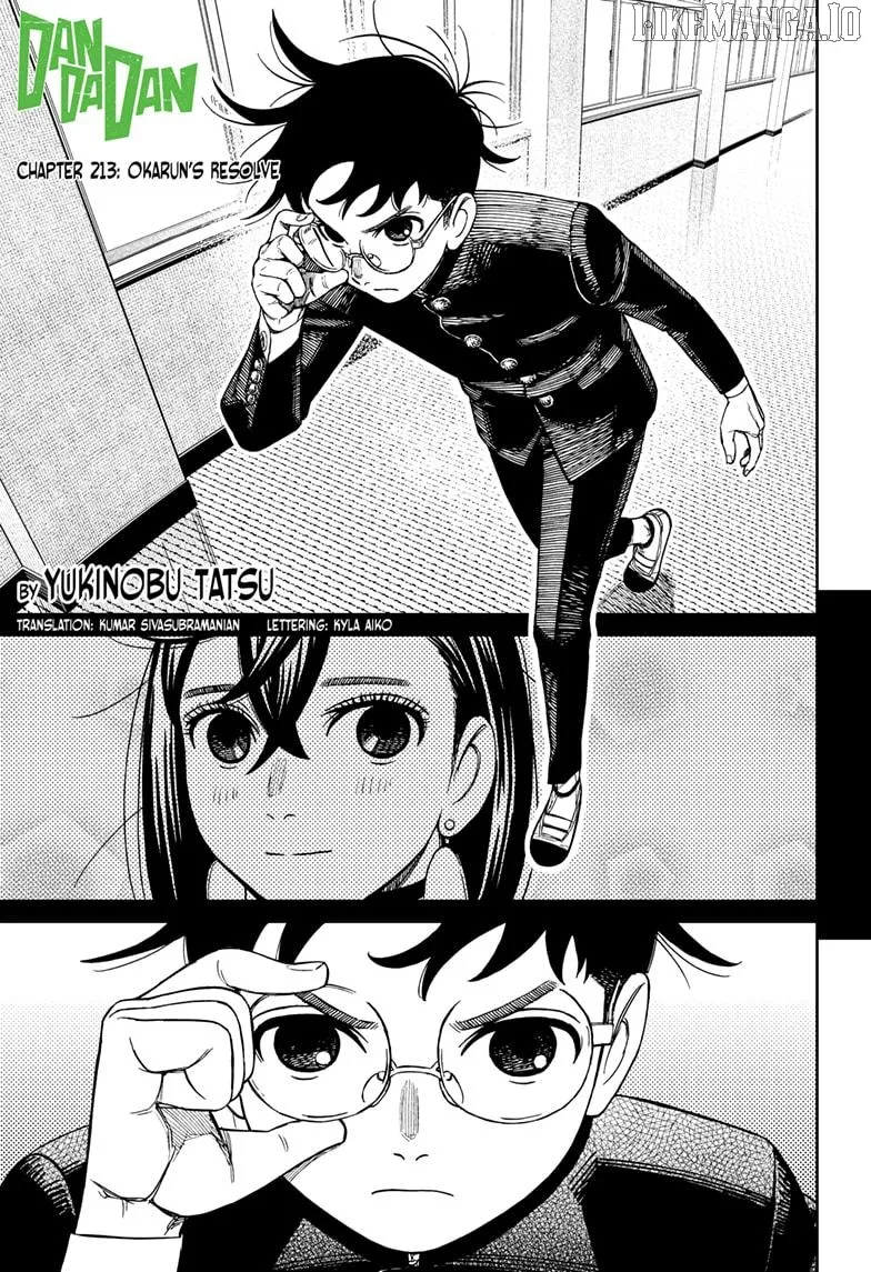 Dandadan  Manga Chapter 213 page 1 - 