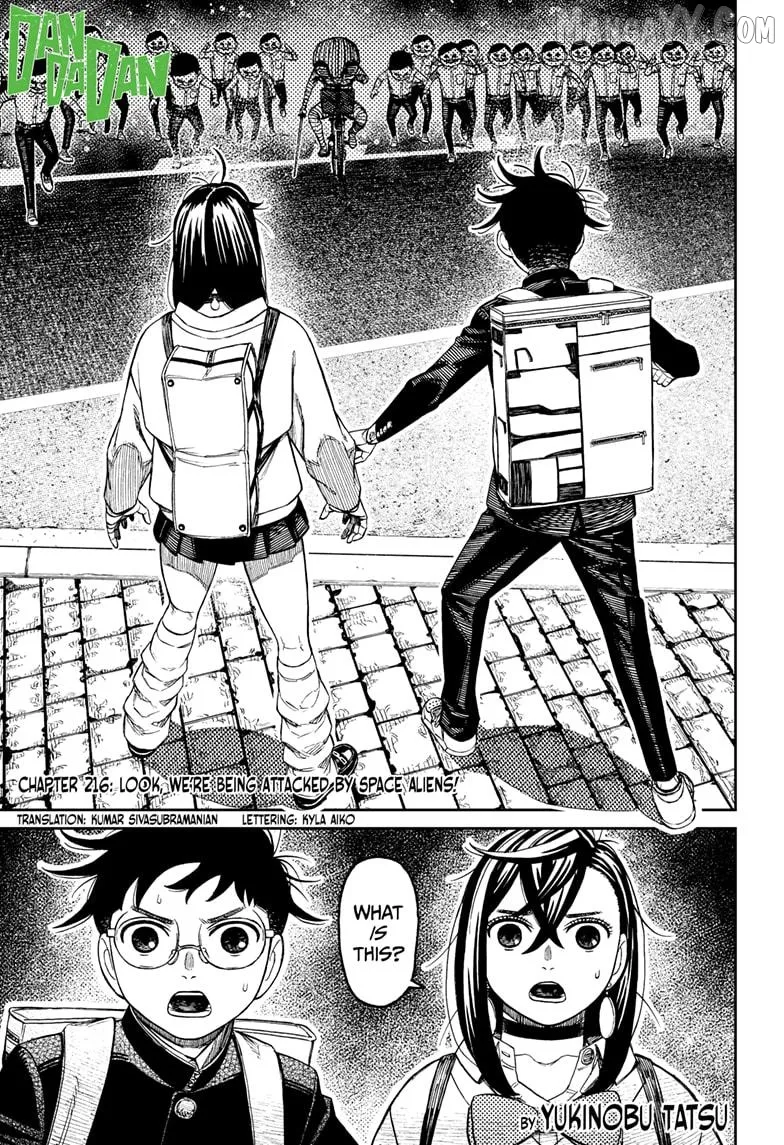 Dandadan  Manga Chapter 216 page 1 - 