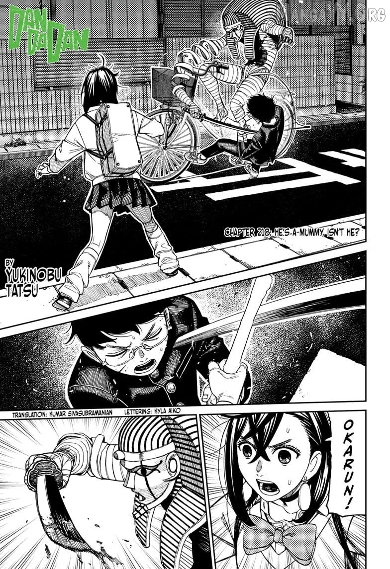 Dandadan  Manga Chapter 218 page 1 - 