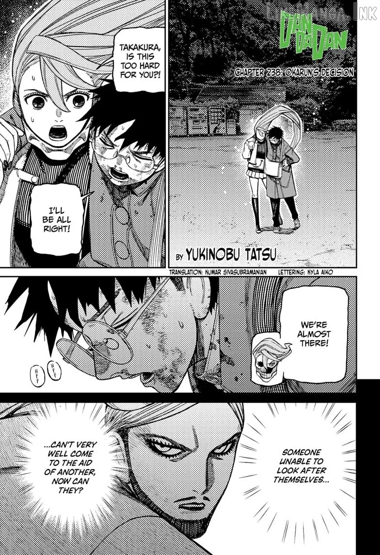 Dandadan  Manga Chapter 238 page 1 - 