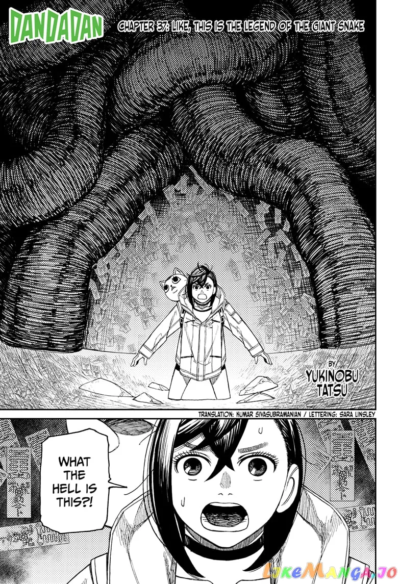 Dandadan  Manga Chapter 37 page 1 - 