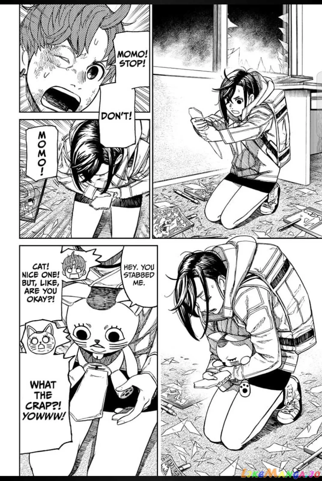 Dandadan  Manga Chapter 38 page 8 - 