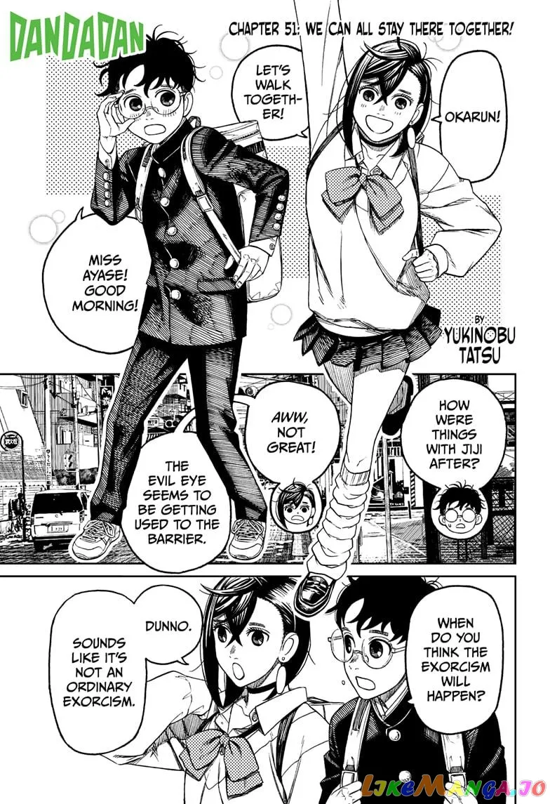 Dandadan  Manga Chapter 51 page 1 - 