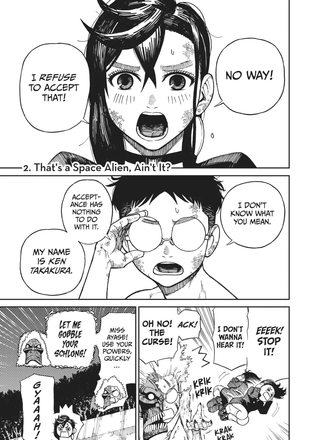 Dandadan Chapter 2 page 1 - 