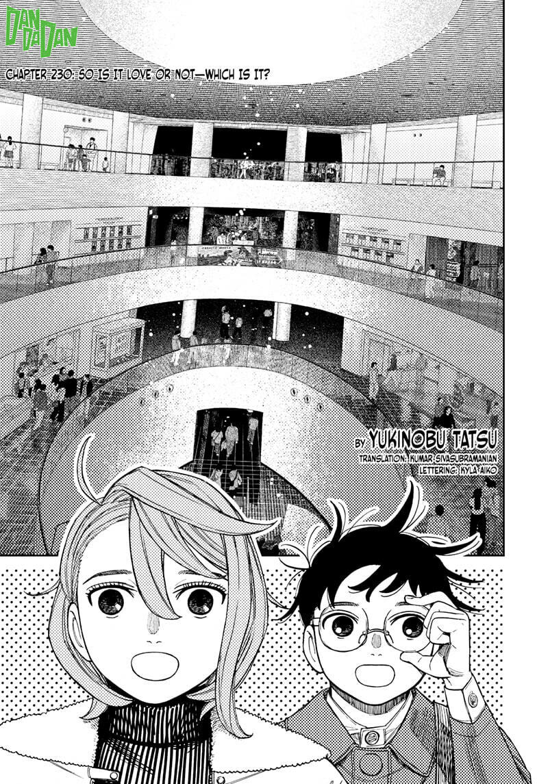 Dandadan Chapter 230 page 1 - 