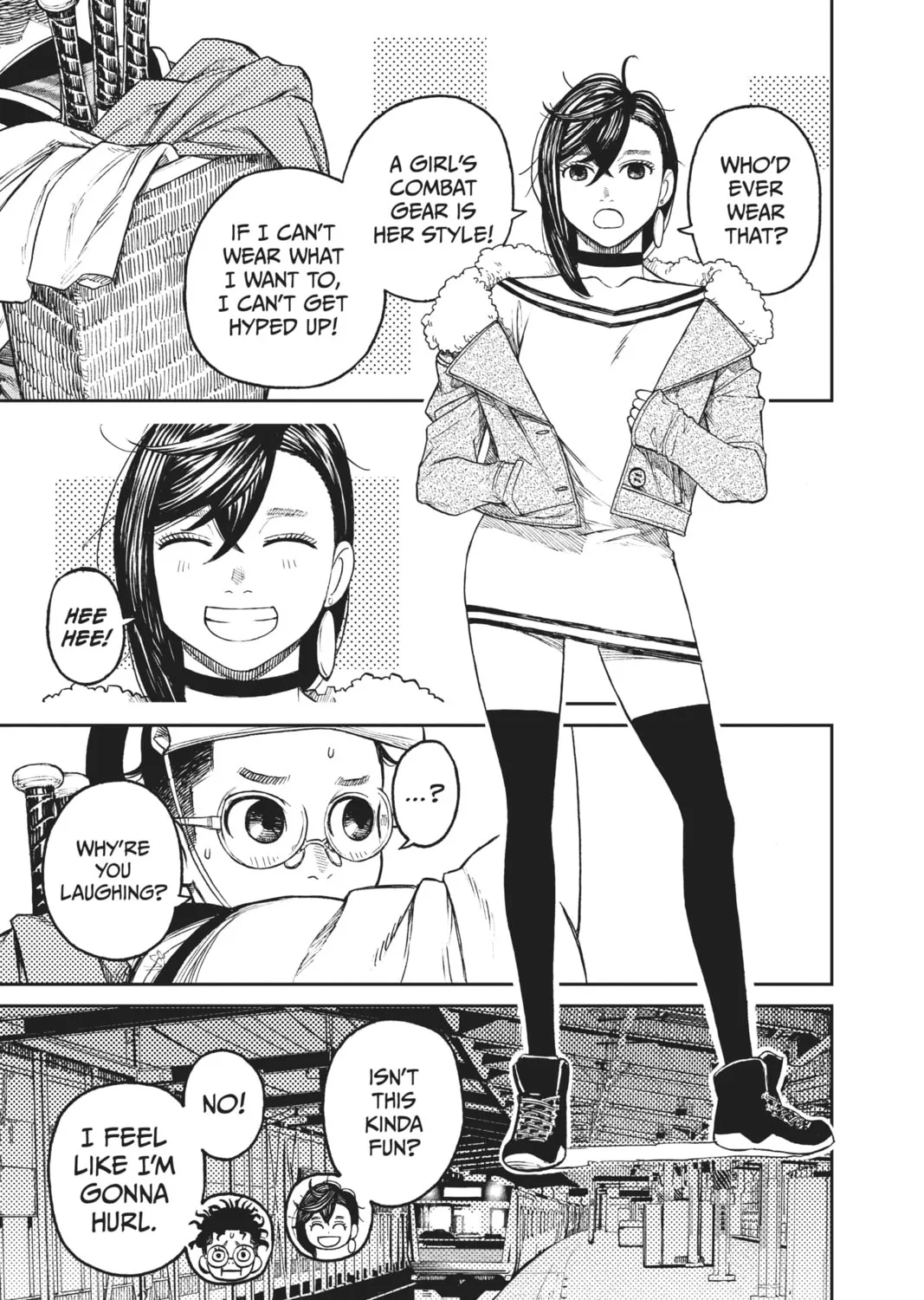 Dandadan Chapter 5.5 page 3 - 