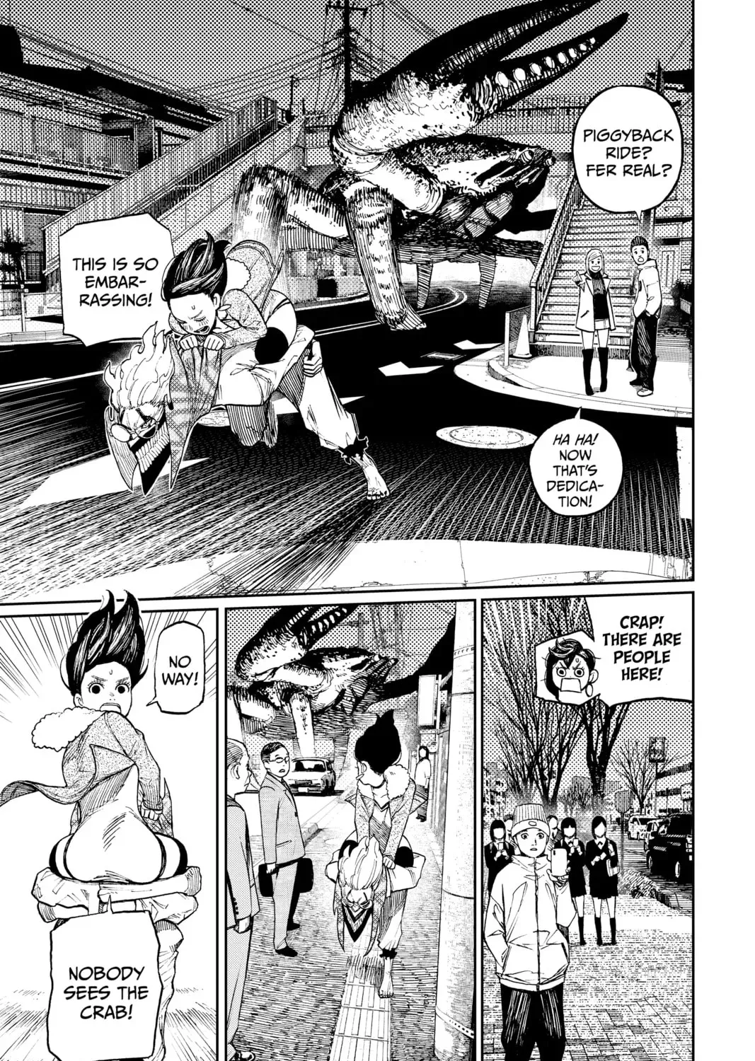 Dandadan Chapter 6.1 page 17 - 