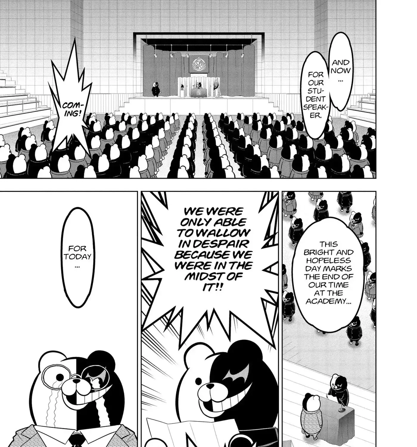 Danganronpa - Kibou no Gakuen to Zetsubou Koukousei - The Animation Chapter 17 page 1 - 