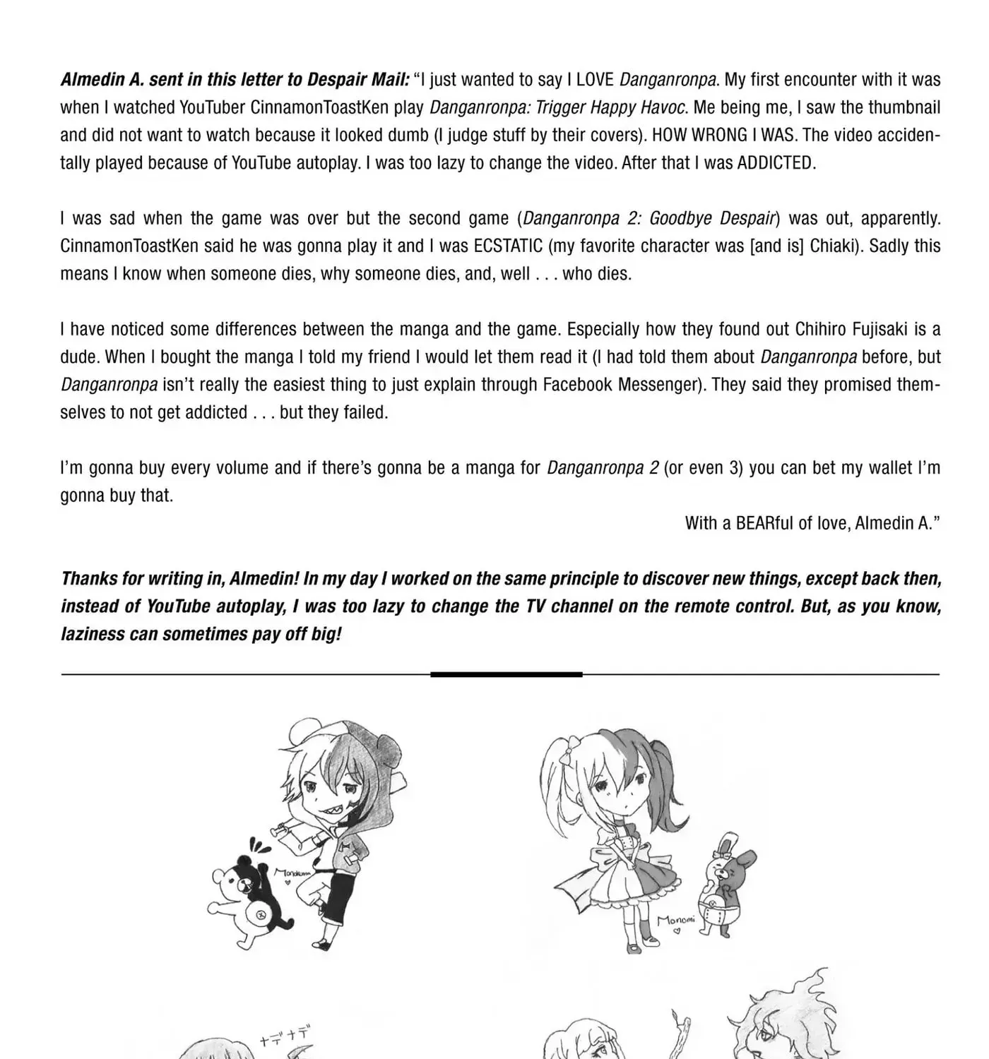 Danganronpa - Kibou no Gakuen to Zetsubou Koukousei - The Animation Chapter 17 page 121 - 