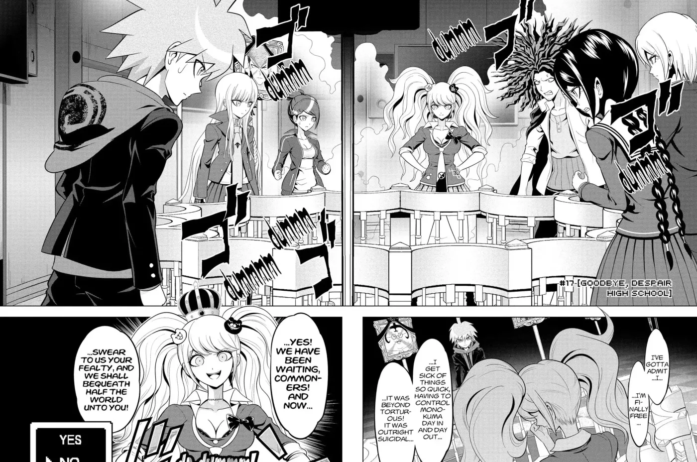 Danganronpa - Kibou no Gakuen to Zetsubou Koukousei - The Animation Chapter 17 page 3 - 