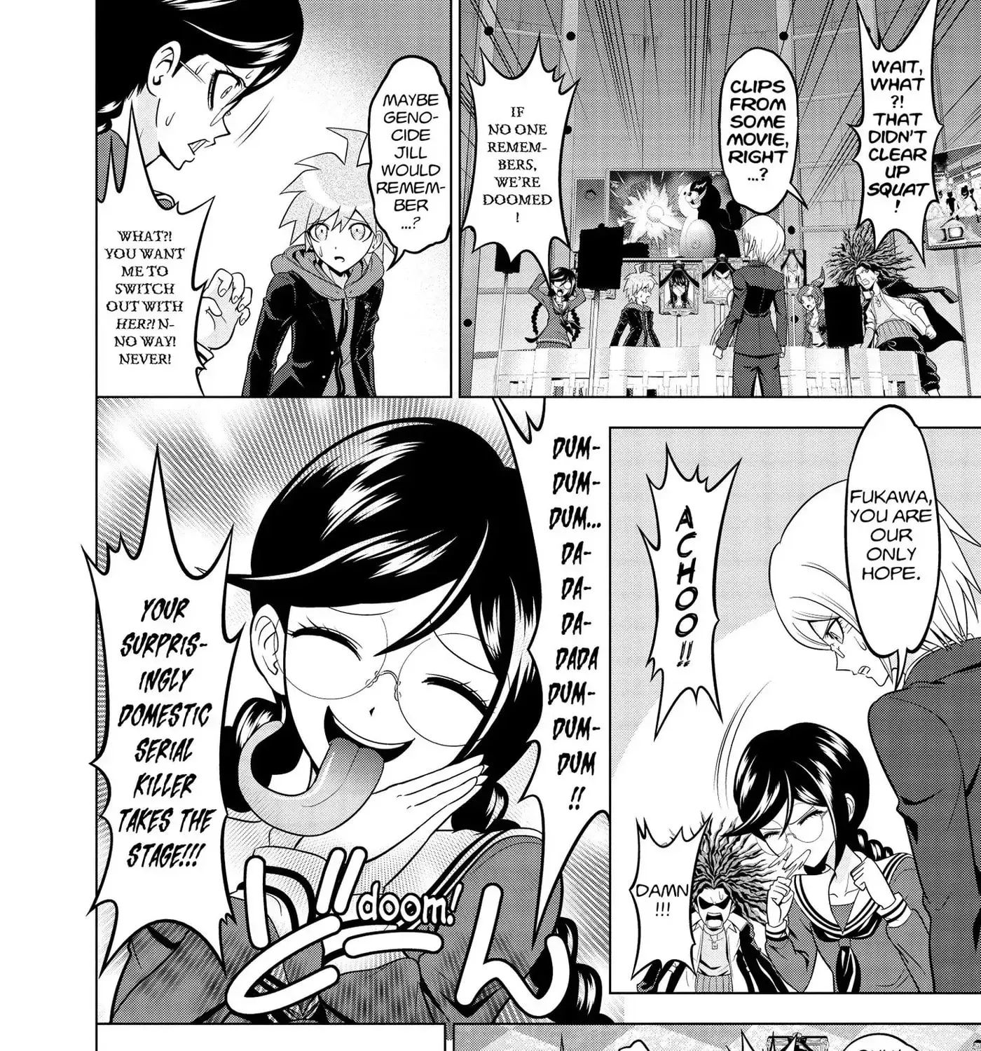 Danganronpa - Kibou no Gakuen to Zetsubou Koukousei - The Animation Chapter 17 page 23 - 