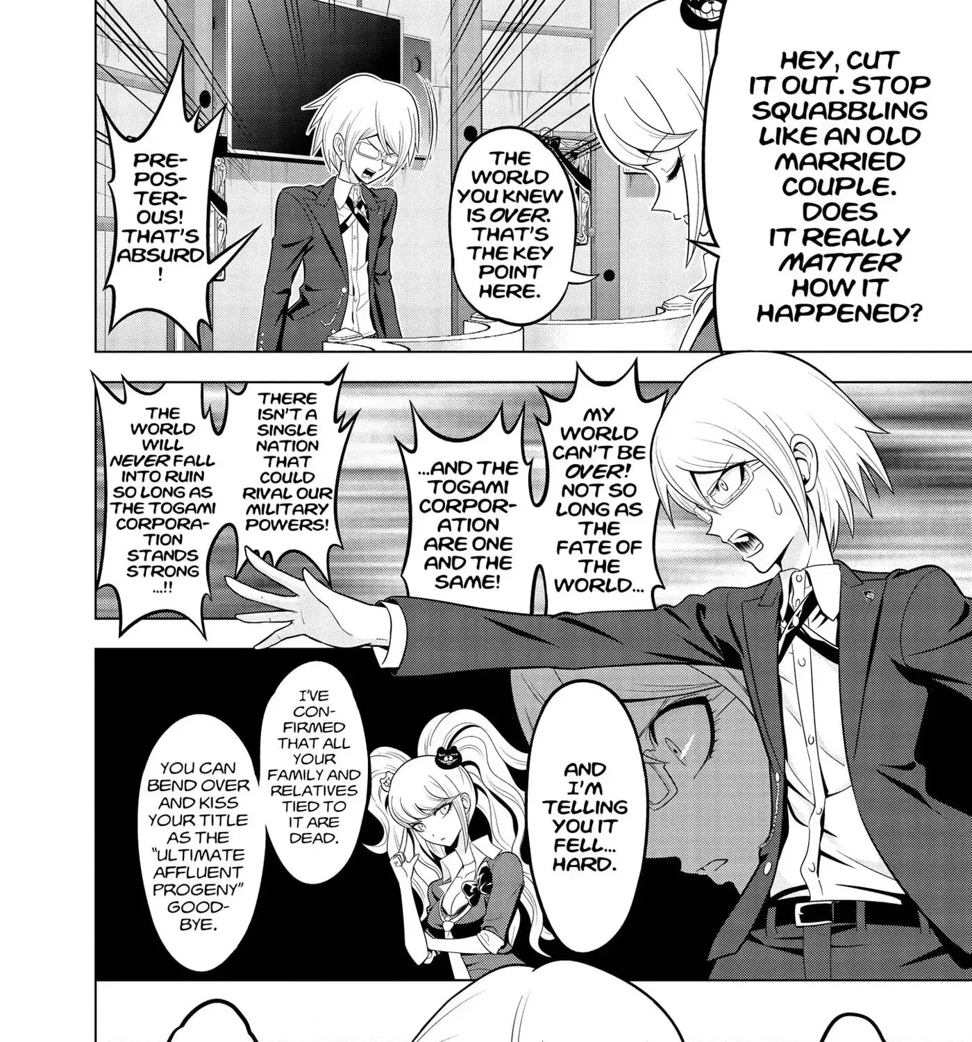 Danganronpa - Kibou no Gakuen to Zetsubou Koukousei - The Animation Chapter 17 page 27 - 