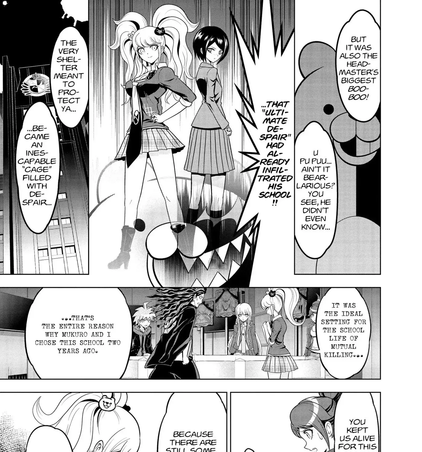 Danganronpa - Kibou no Gakuen to Zetsubou Koukousei - The Animation Chapter 17 page 35 - 