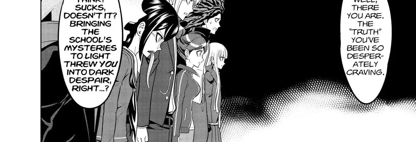 Danganronpa - Kibou no Gakuen to Zetsubou Koukousei - The Animation Chapter 17 page 38 - 