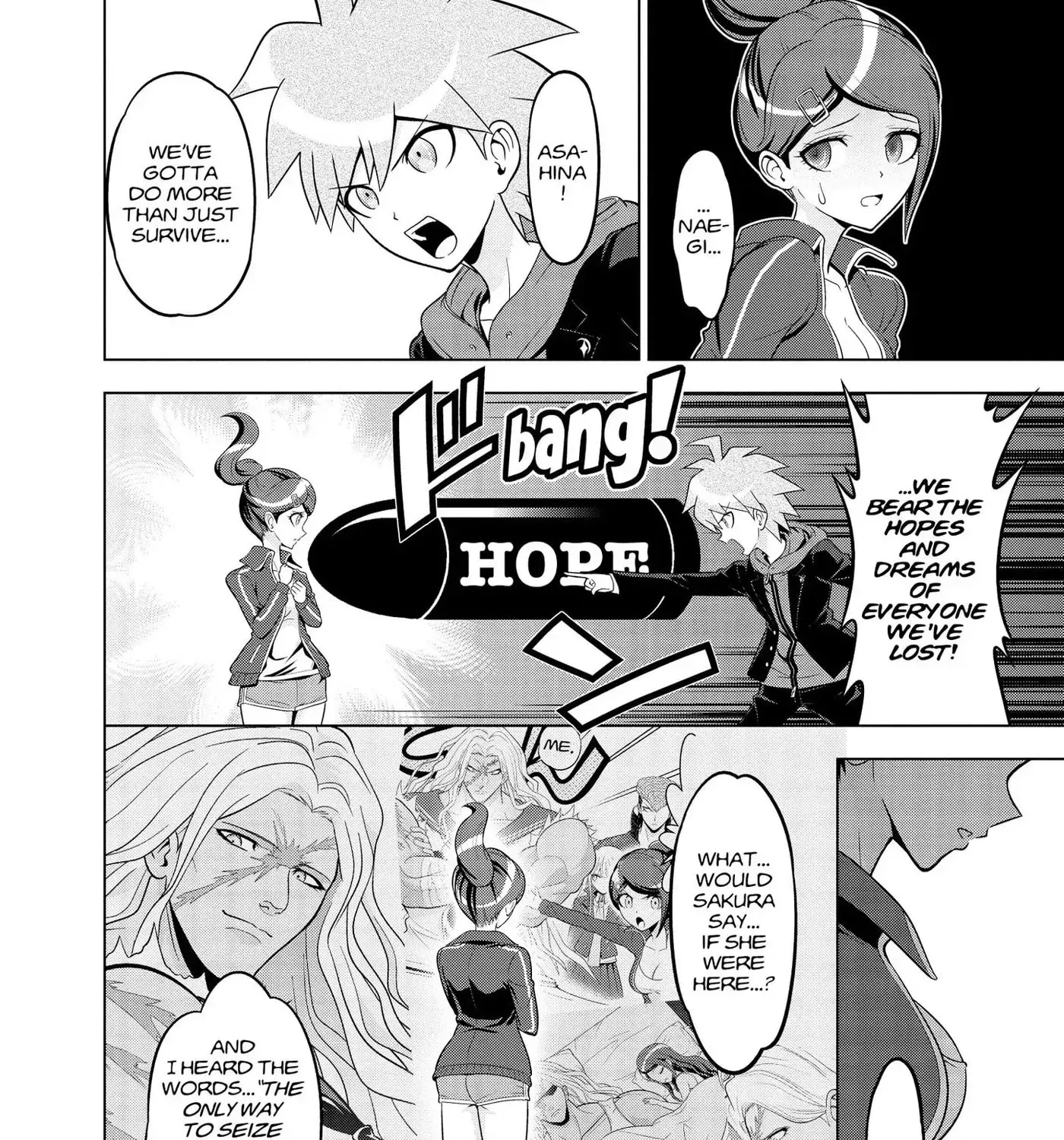 Danganronpa - Kibou no Gakuen to Zetsubou Koukousei - The Animation Chapter 17 page 55 - 