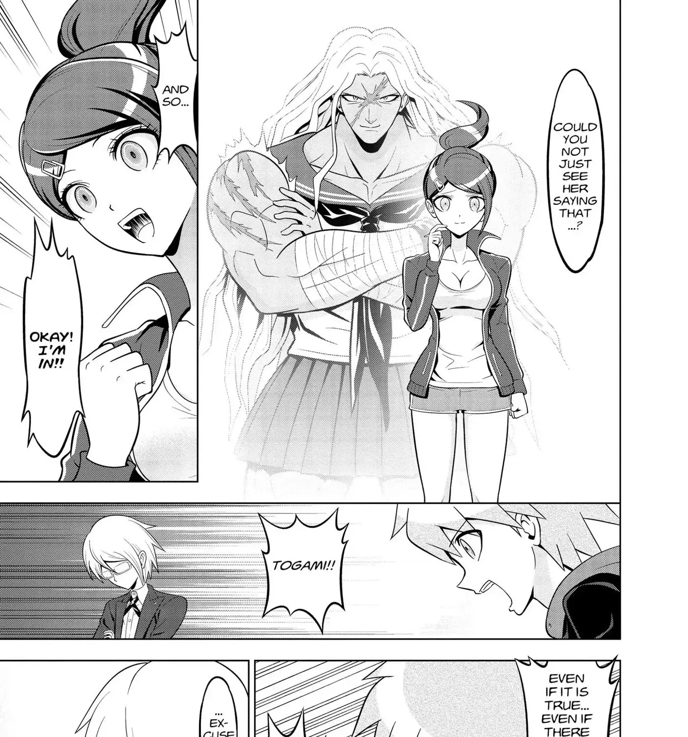 Danganronpa - Kibou no Gakuen to Zetsubou Koukousei - The Animation Chapter 17 page 57 - 