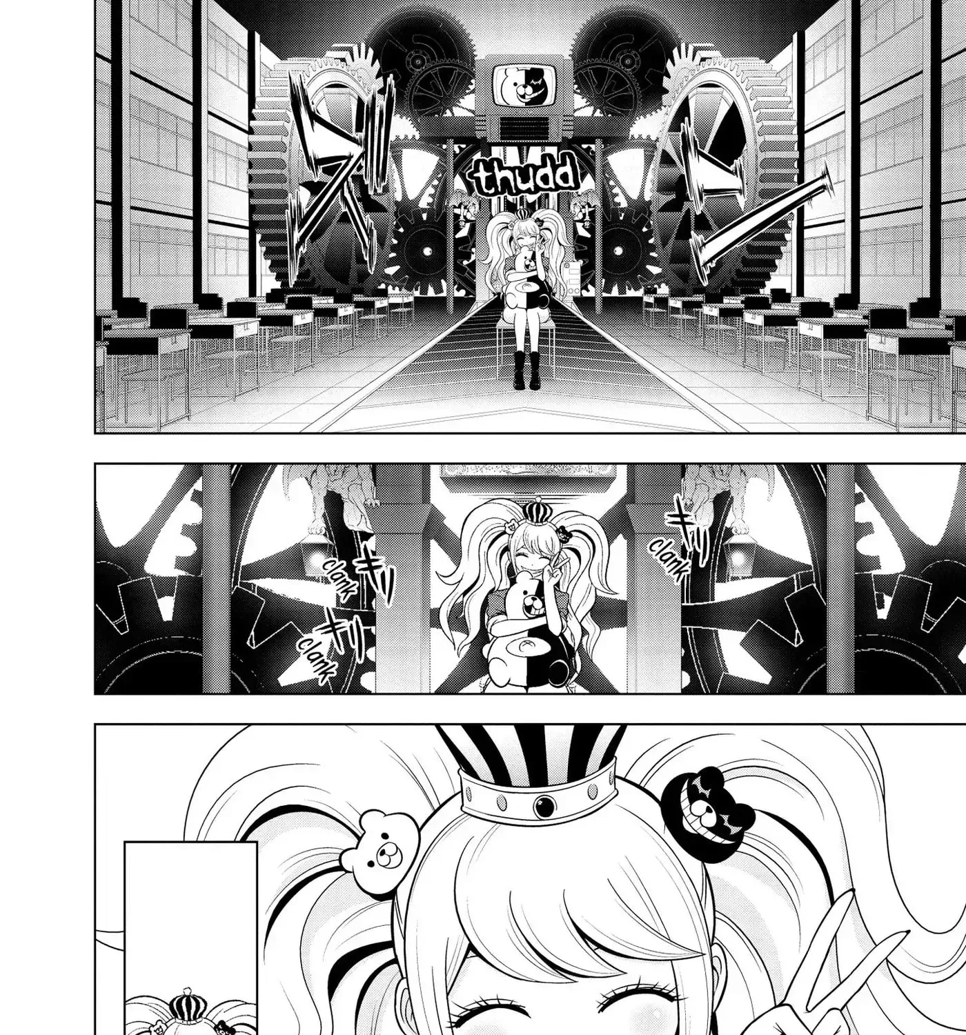 Danganronpa - Kibou no Gakuen to Zetsubou Koukousei - The Animation Chapter 17 page 91 - 