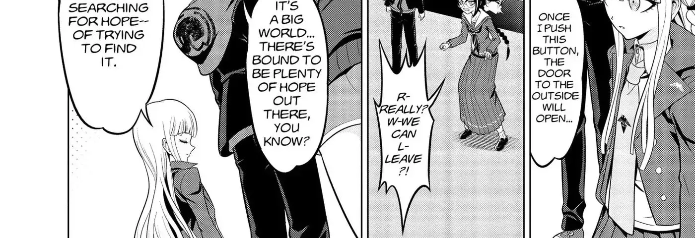Danganronpa - Kibou no Gakuen to Zetsubou Koukousei - The Animation Chapter 17 page 96 - 