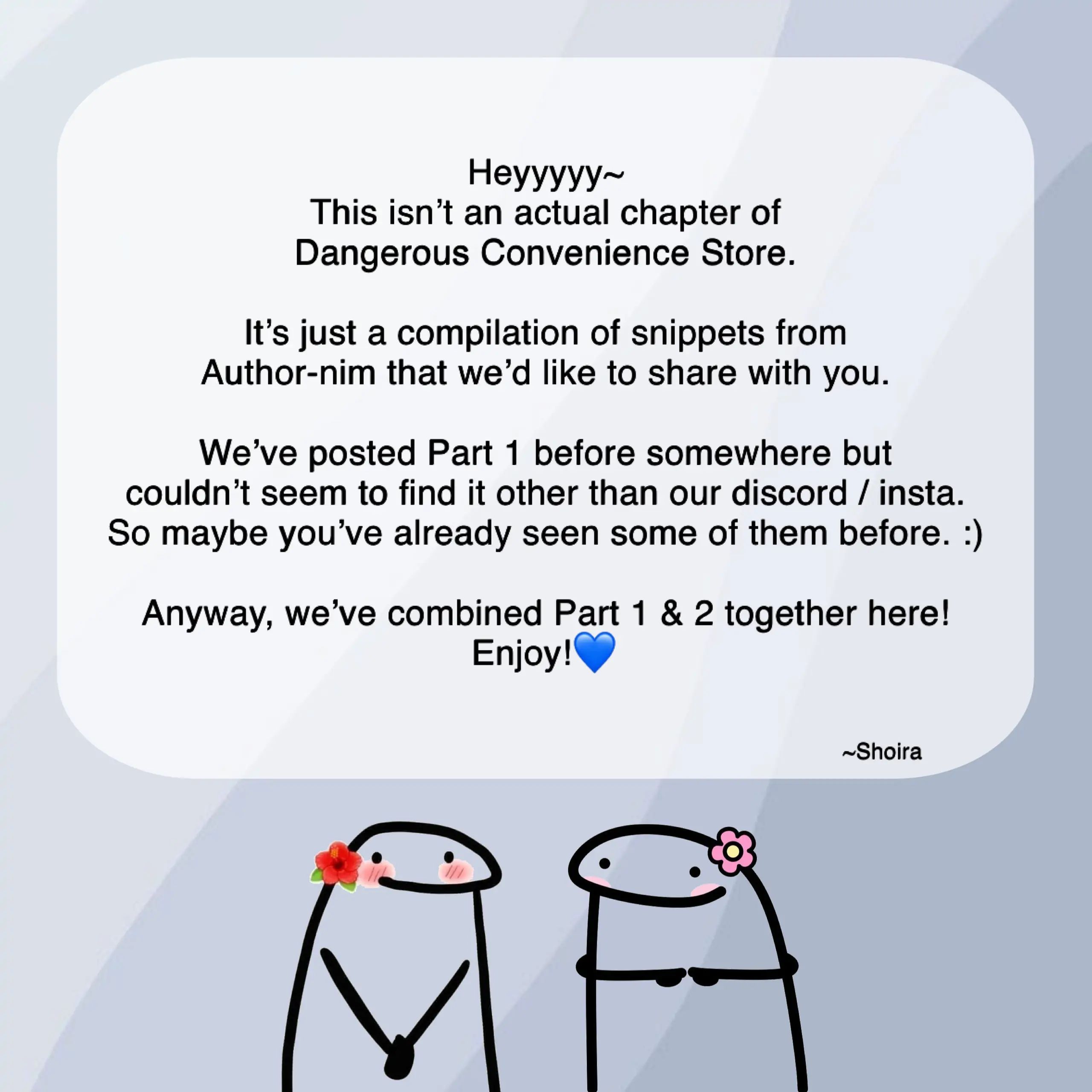 Dangerous Convenience Store Chapter 2.1 page 1 - 