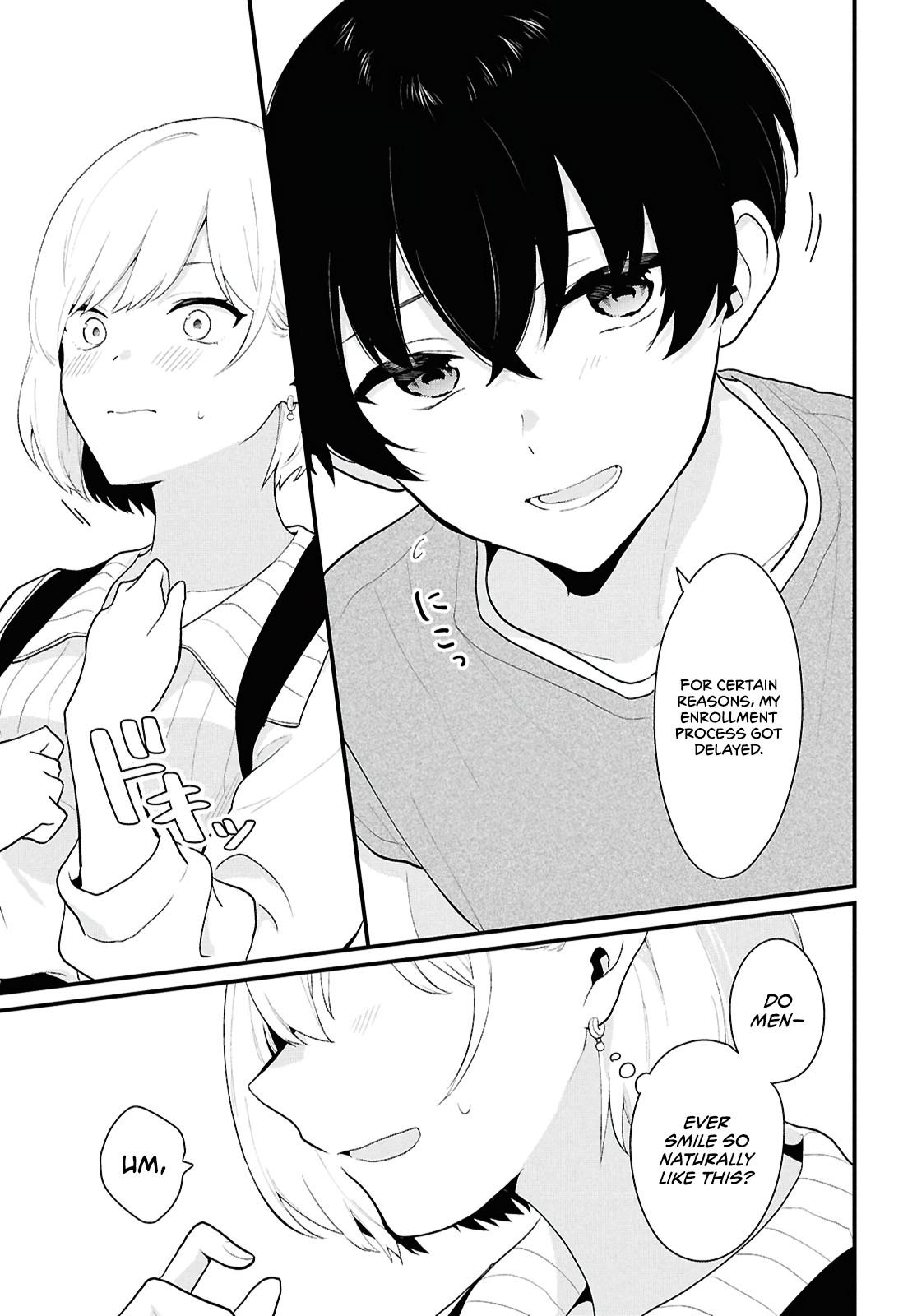 Danjo-hi 1:5 no Sekai demo Futsuu ni Ikirareru to Omotta?: Gekiomoi Kanjou na Kanojo-tachi ga Mujikaku Danshi ni Honrou Saretara Chapter 1 page 23 - 