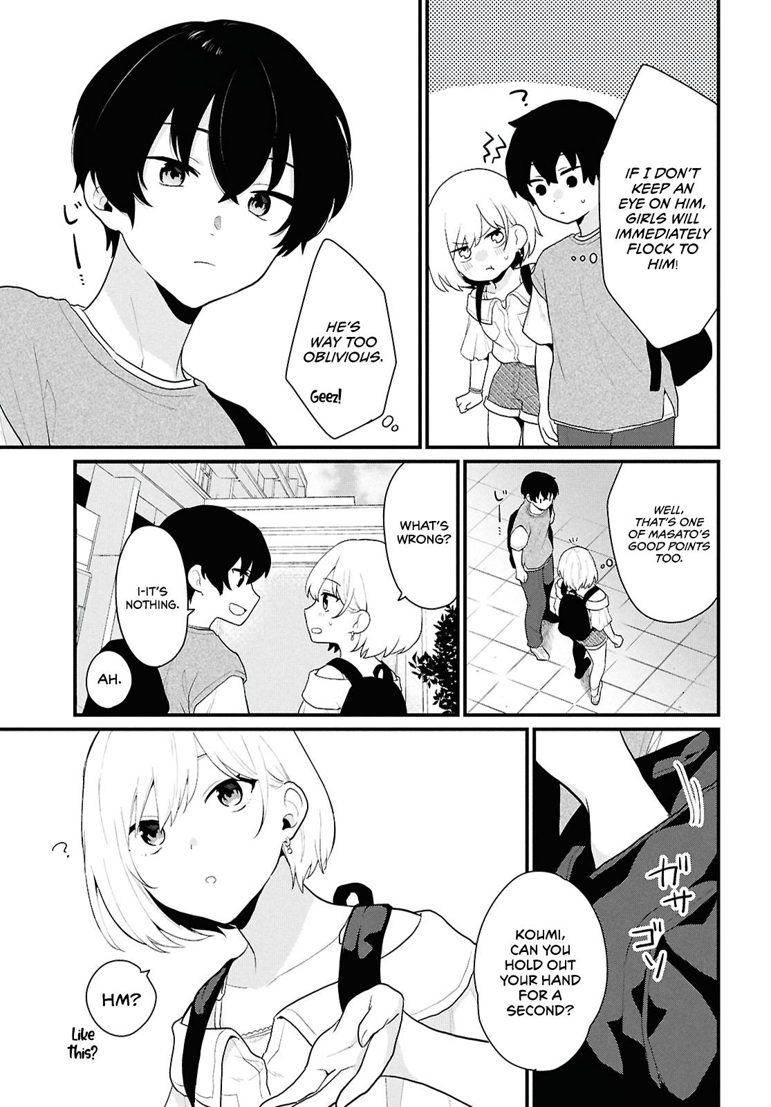 Danjo-hi 1:5 no Sekai demo Futsuu ni Ikirareru to Omotta?: Gekiomoi Kanjou na Kanojo-tachi ga Mujikaku Danshi ni Honrou Saretara Chapter 1 page 40 - 