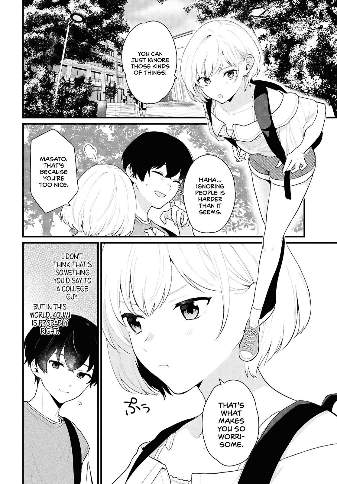 Danjo-hi 1:5 no Sekai demo Futsuu ni Ikirareru to Omotta?: Gekiomoi Kanjou na Kanojo-tachi ga Mujikaku Danshi ni Honrou Saretara Chapter 1 page 6 - 